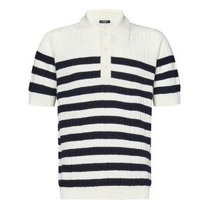 Balmain White Wool Polo Shirt - NWT